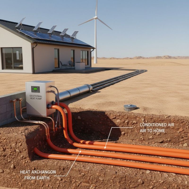 Geothermal Energy Installation